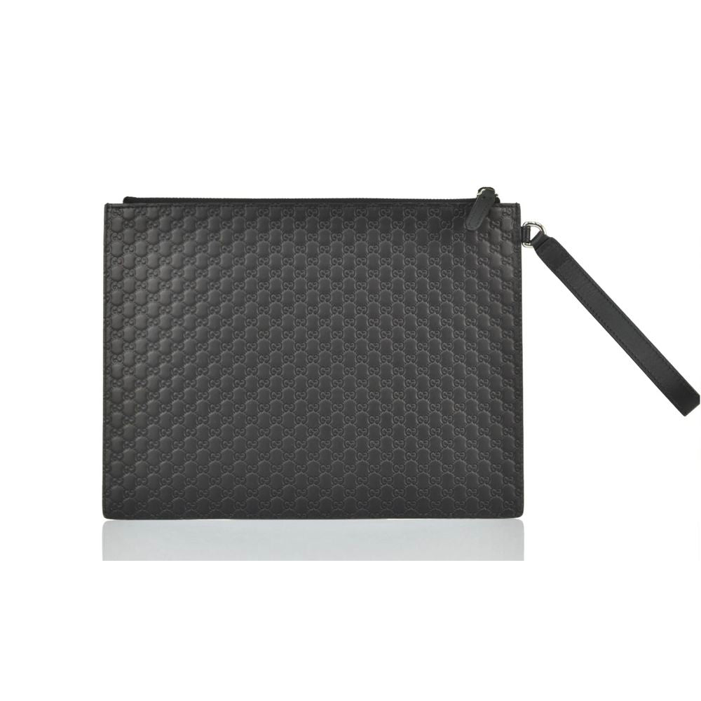 Gucci Sleek Microguccissima Leather Clutch