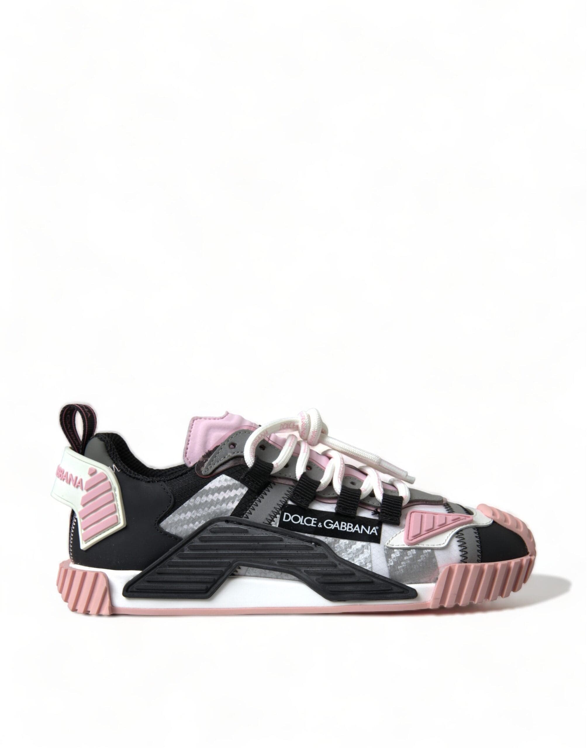 Dolce & Gabbana Multicolor Chic NS1 Lace-Up Sneakers