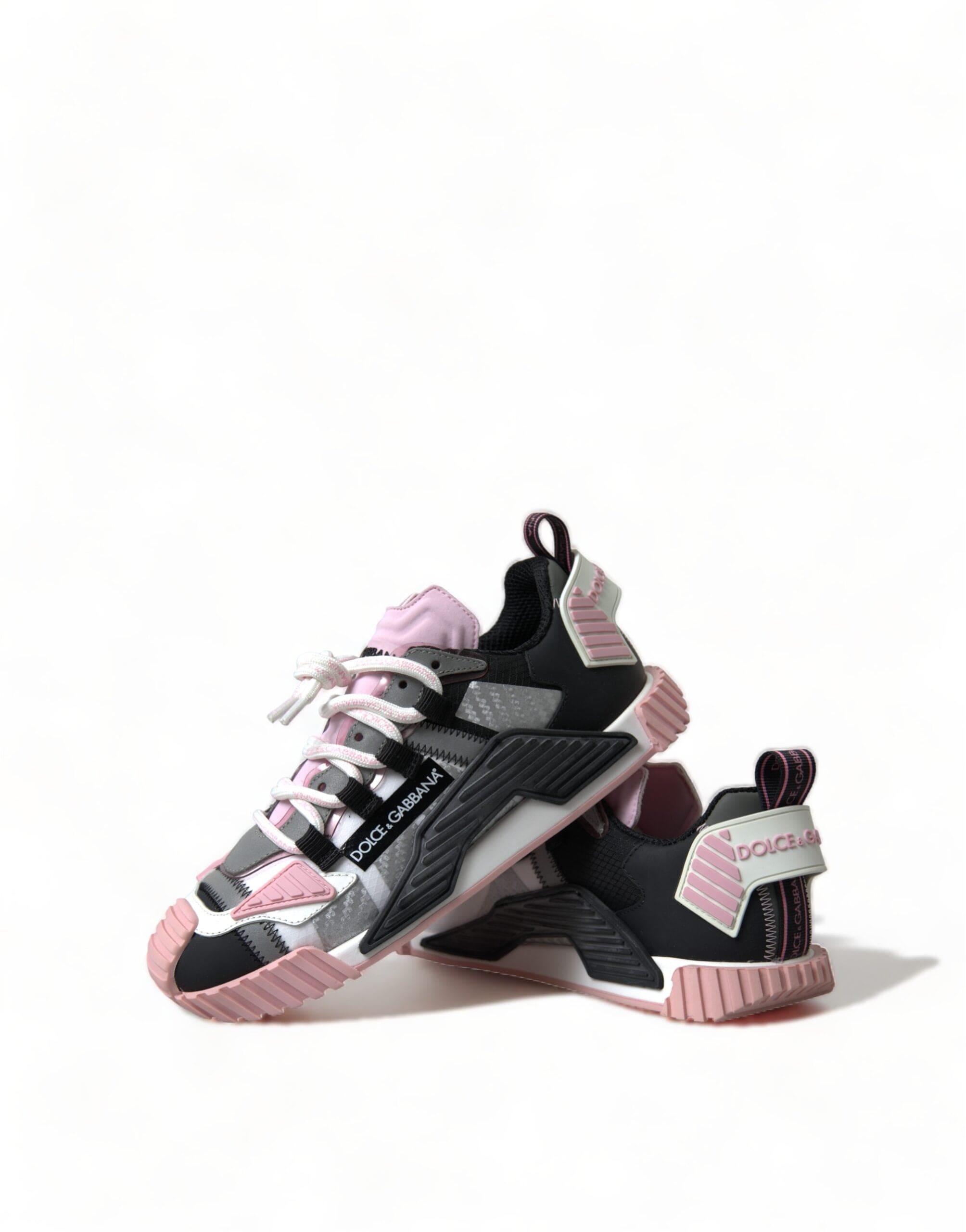 Dolce & Gabbana Multicolor Chic NS1 Lace-Up Sneakers