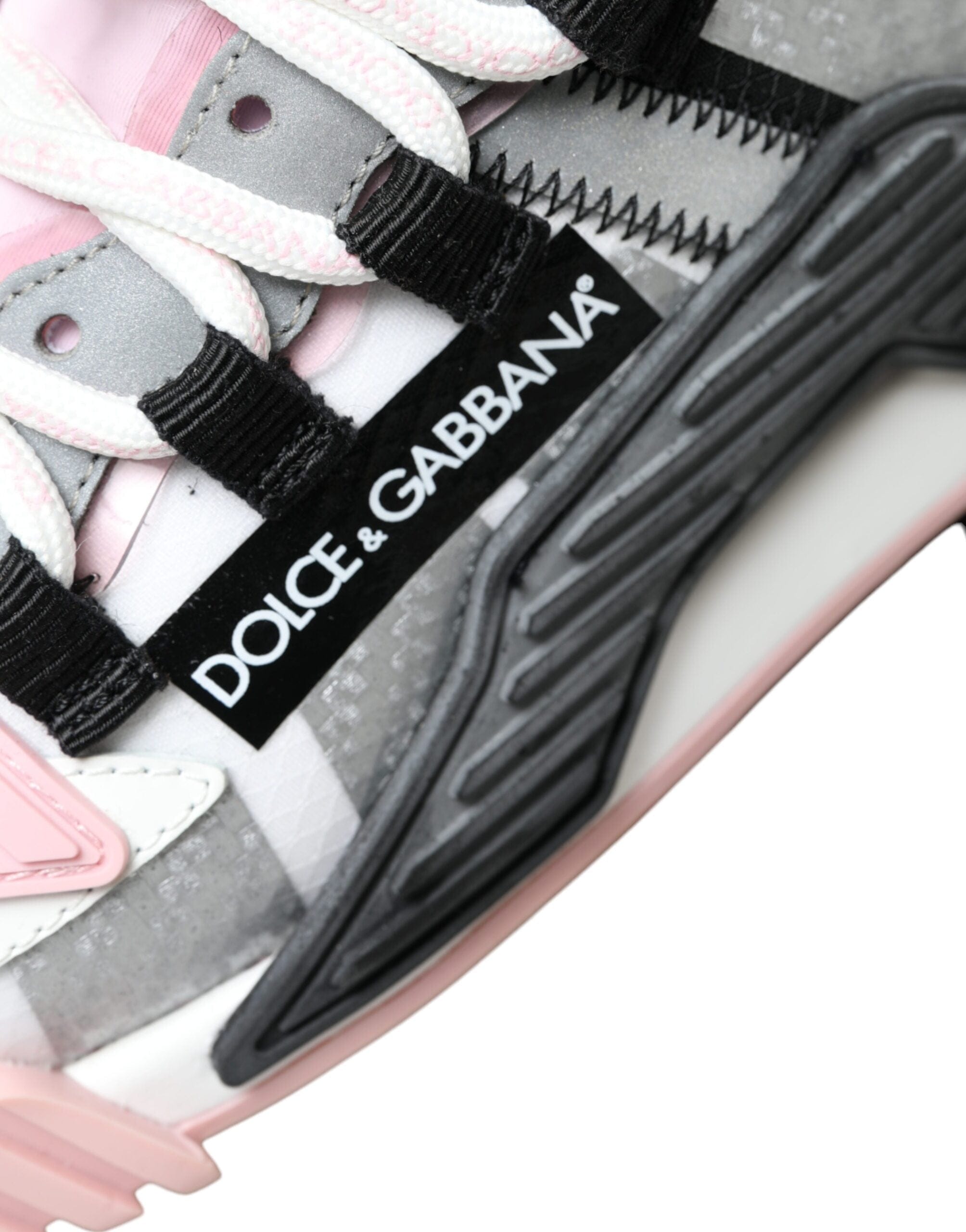 Dolce & Gabbana Multicolor Chic NS1 Lace-Up Sneakers