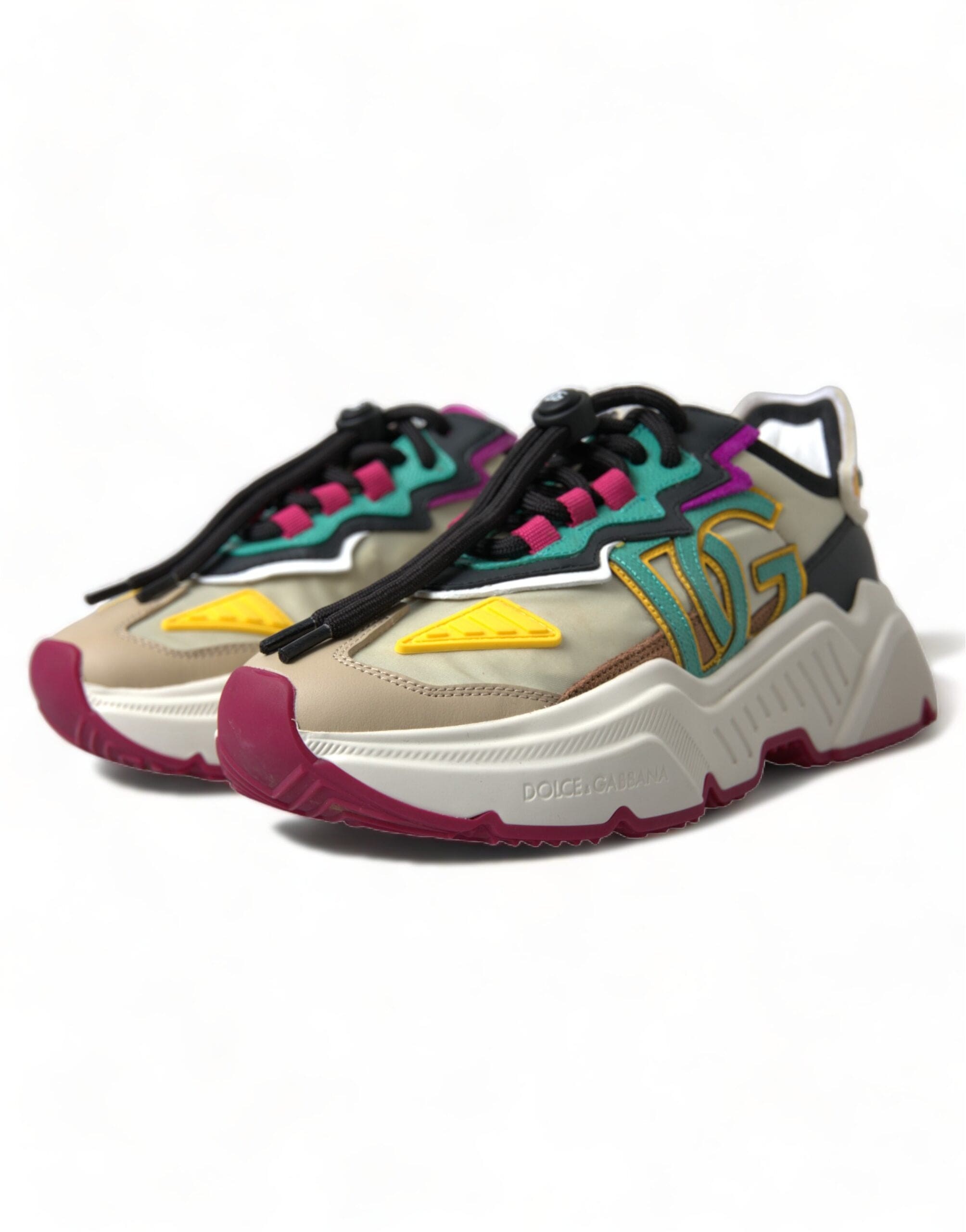 Dolce & Gabbana Chic Multicolor Daymaster Sneakers