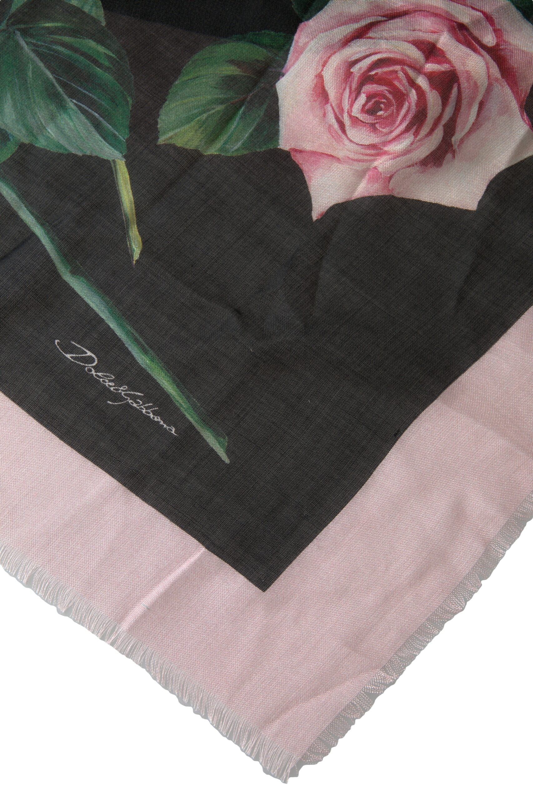 Dolce & Gabbana Luxurious Cashmere Silk Blend Scarf