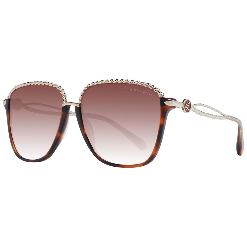 Christian Lacroix Brown Women Sunglasses