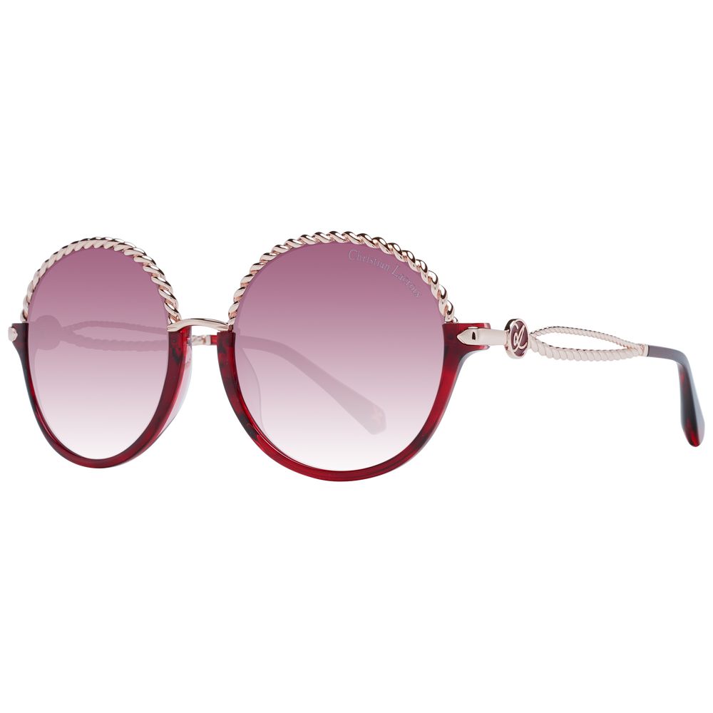 Christian Lacroix Red Women Sunglasses