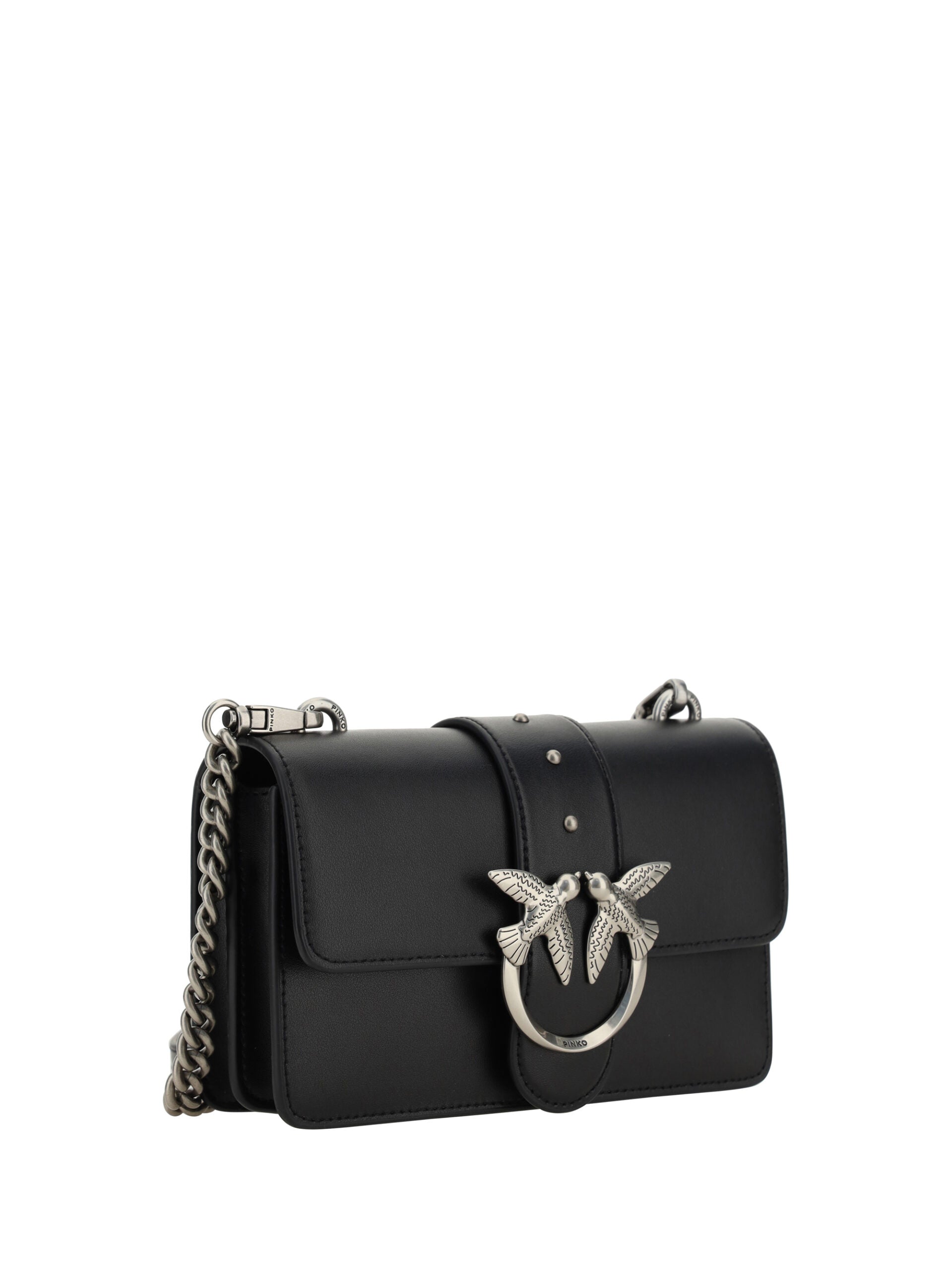 PINKO Elegant Black Mini Shoulder Bag