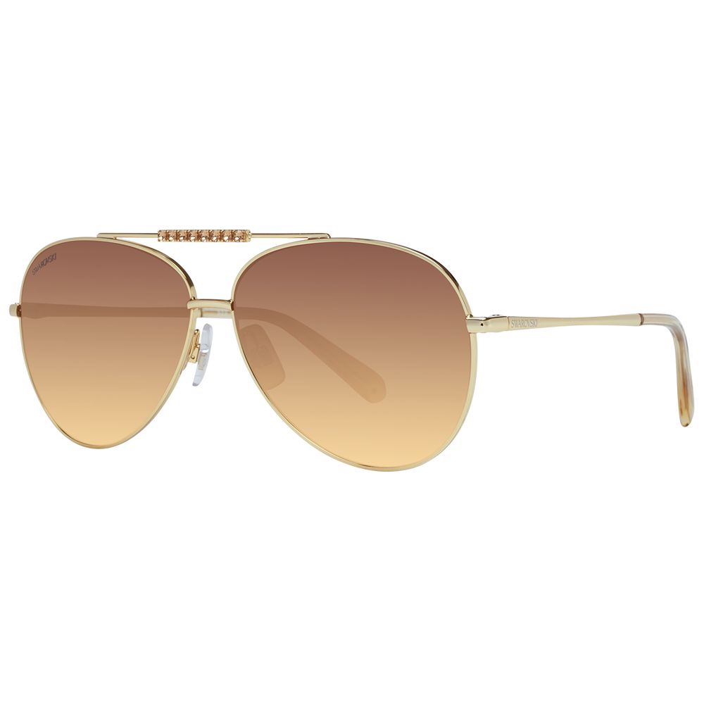 Swarovski Gold Women Sunglasses