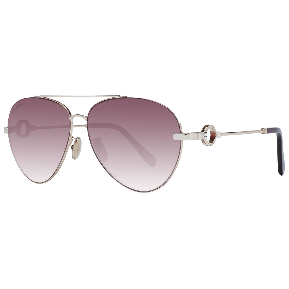 Omega Rose Gold Women Sunglasses