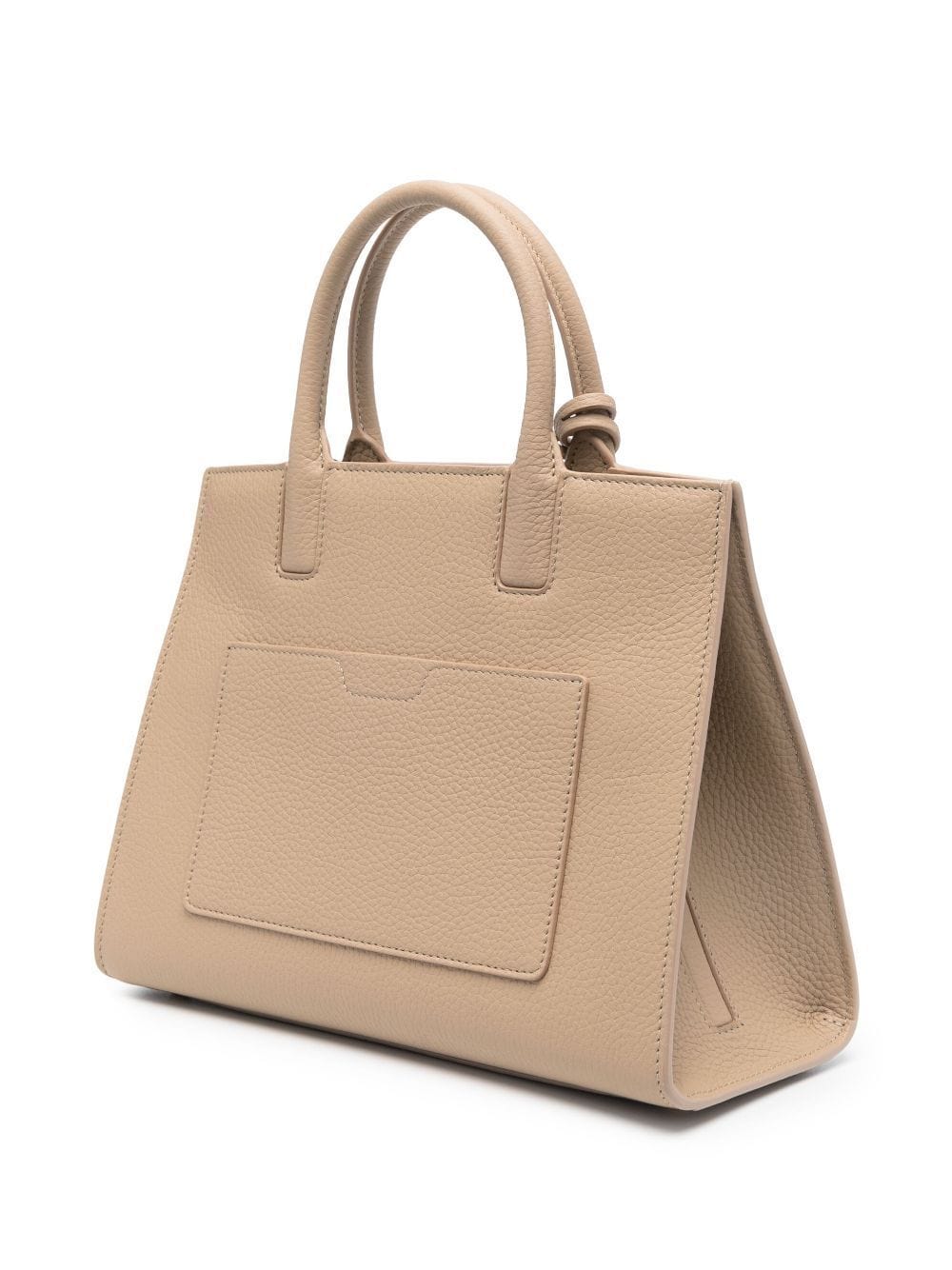 Burberry Elegant Beige Calf Leather Handbag