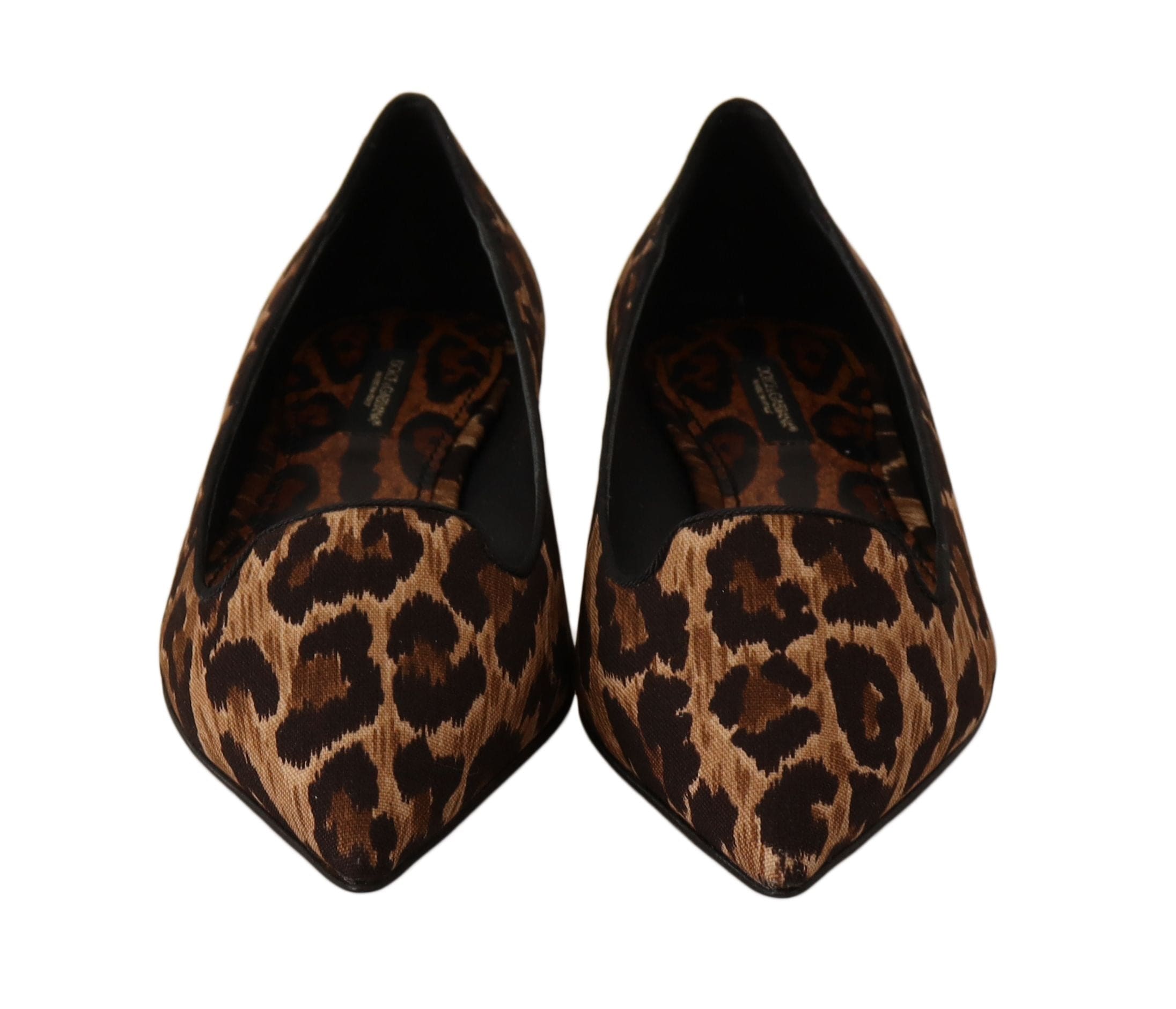 Dolce & Gabbana Exquisite Leopard Print Flats