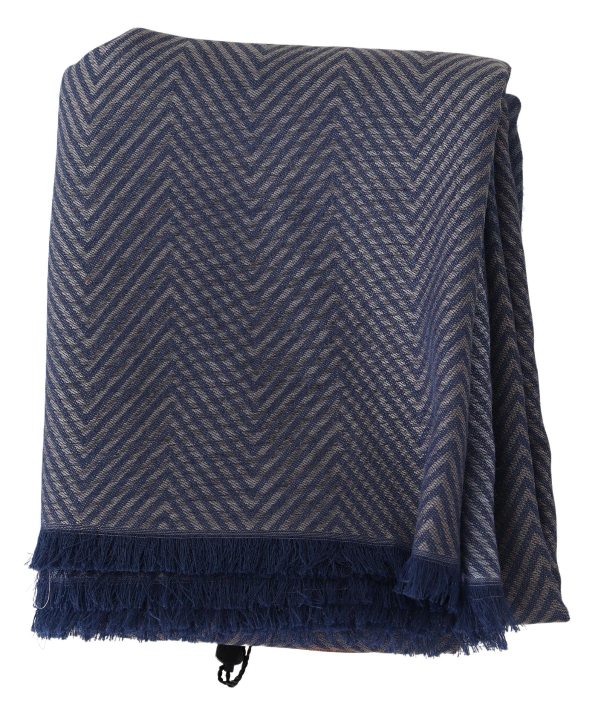 Missoni Elegant Zigzag Wool-Silk Scarf