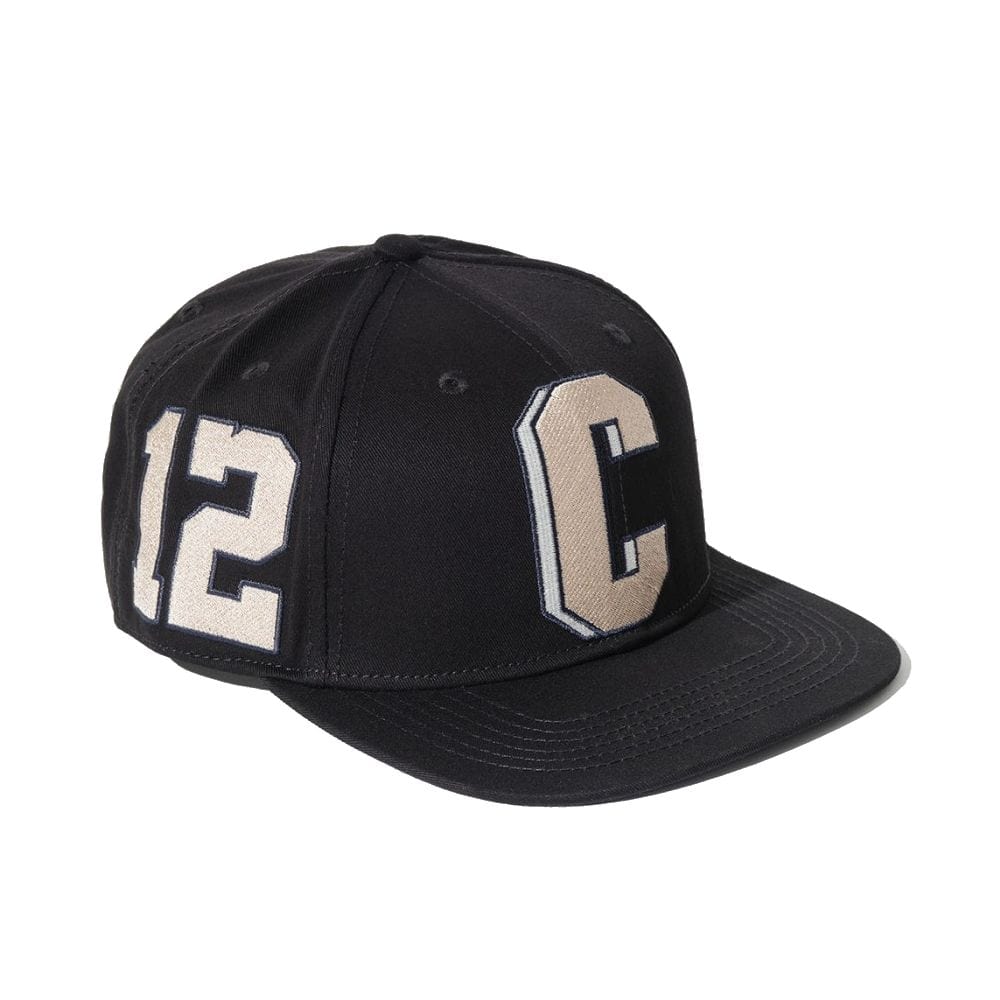 Comme Des Fuckdown Embroidered Cotton Flat Visor Cap