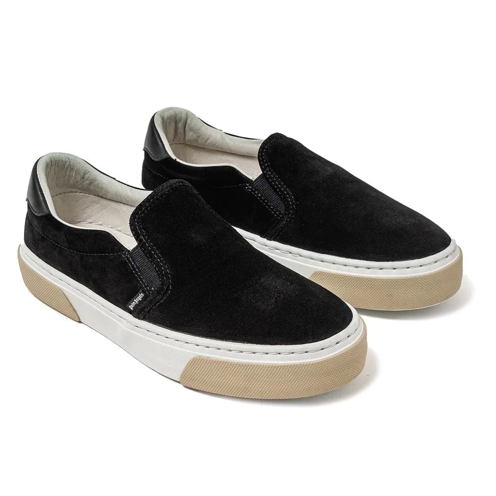 Palm Angels Sleek Suede Sneakers with Iconic Palm Detail