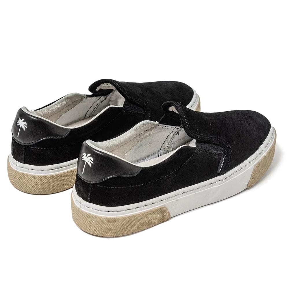 Palm Angels Sleek Suede Sneakers with Iconic Palm Detail