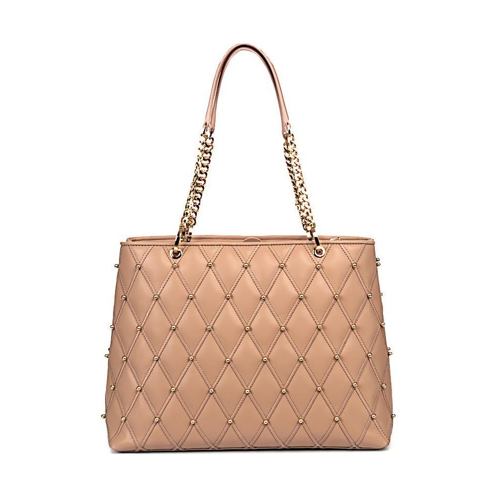 Cavalli Class Quilted Calfskin Chic Shoulder Bag