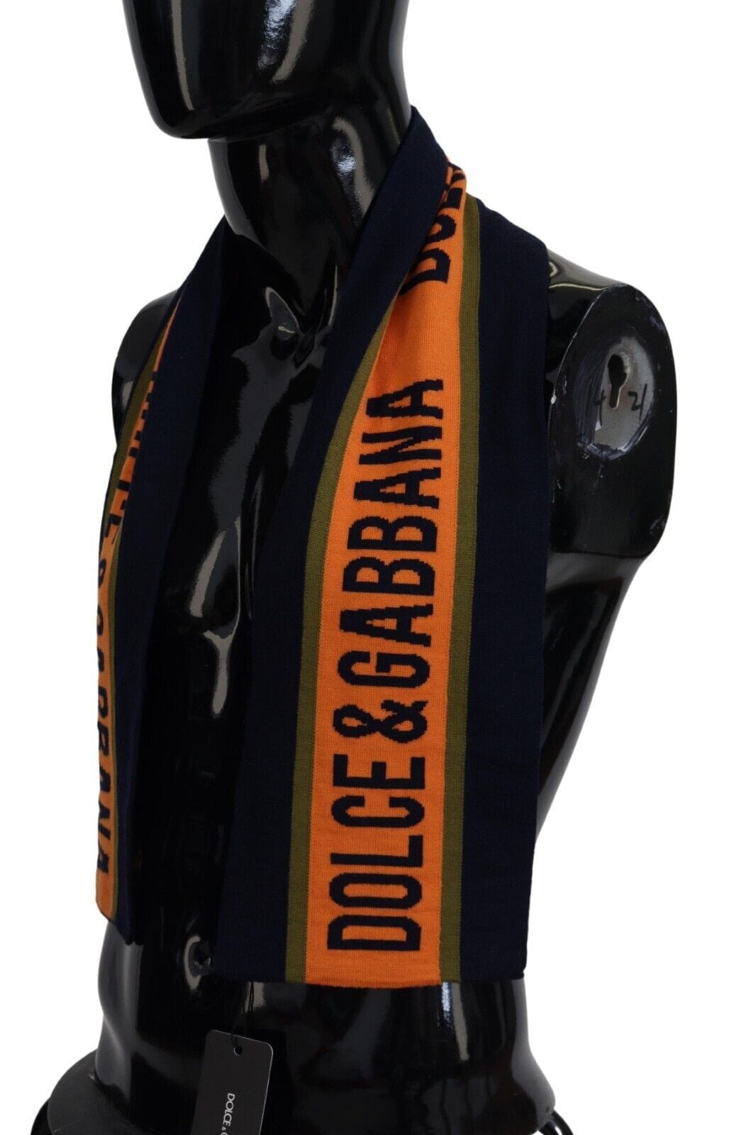 Dolce & Gabbana Elegant Multicolor Wool Cashmere Men's Scarf